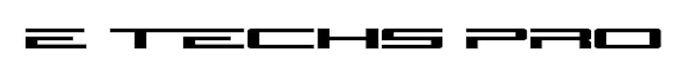 Logo E Techs blanc