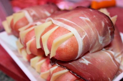 Cervelas farcis