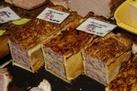 Différentes variétés de pâté en croute