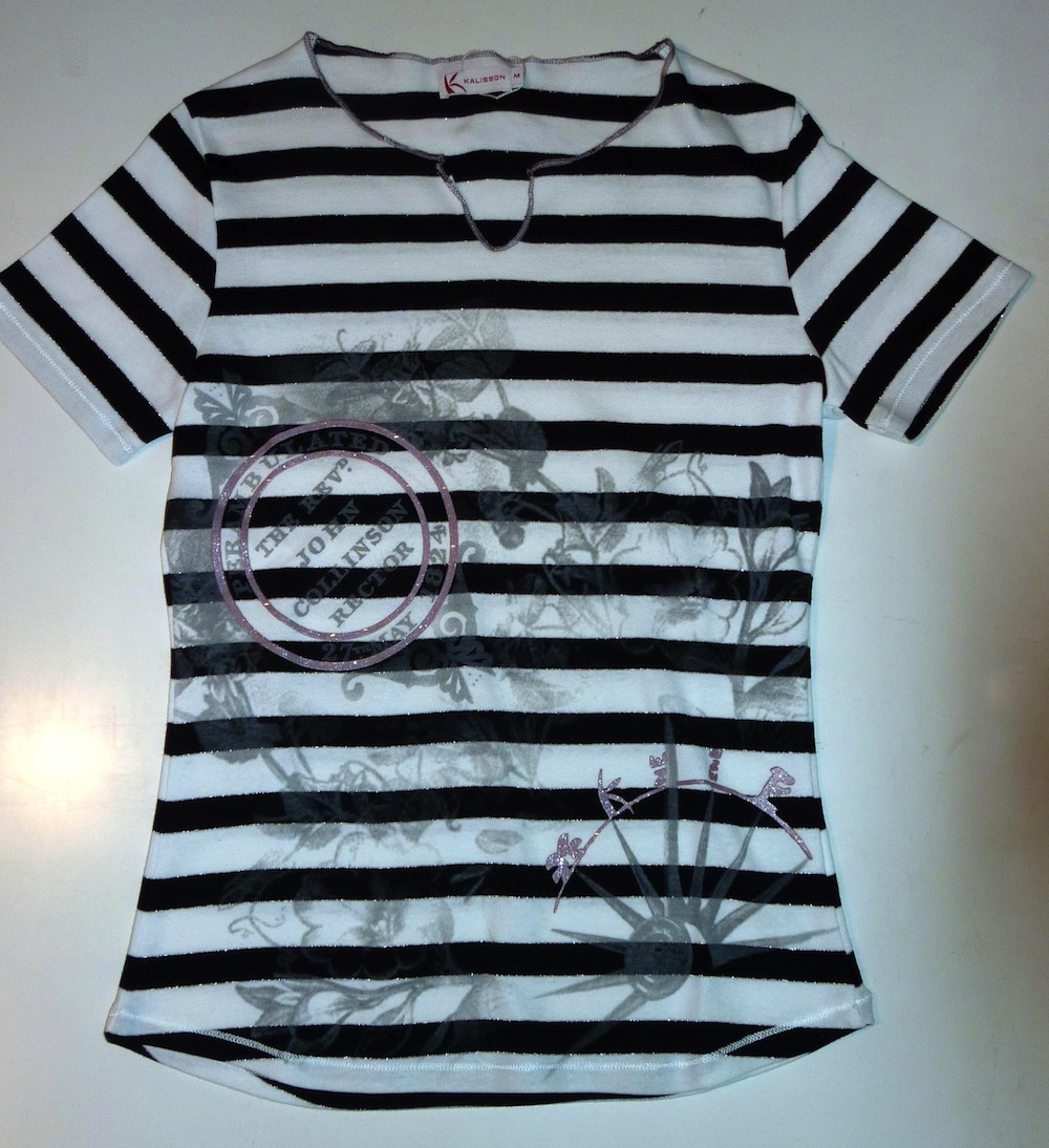 T-Shirt Karboon rayé