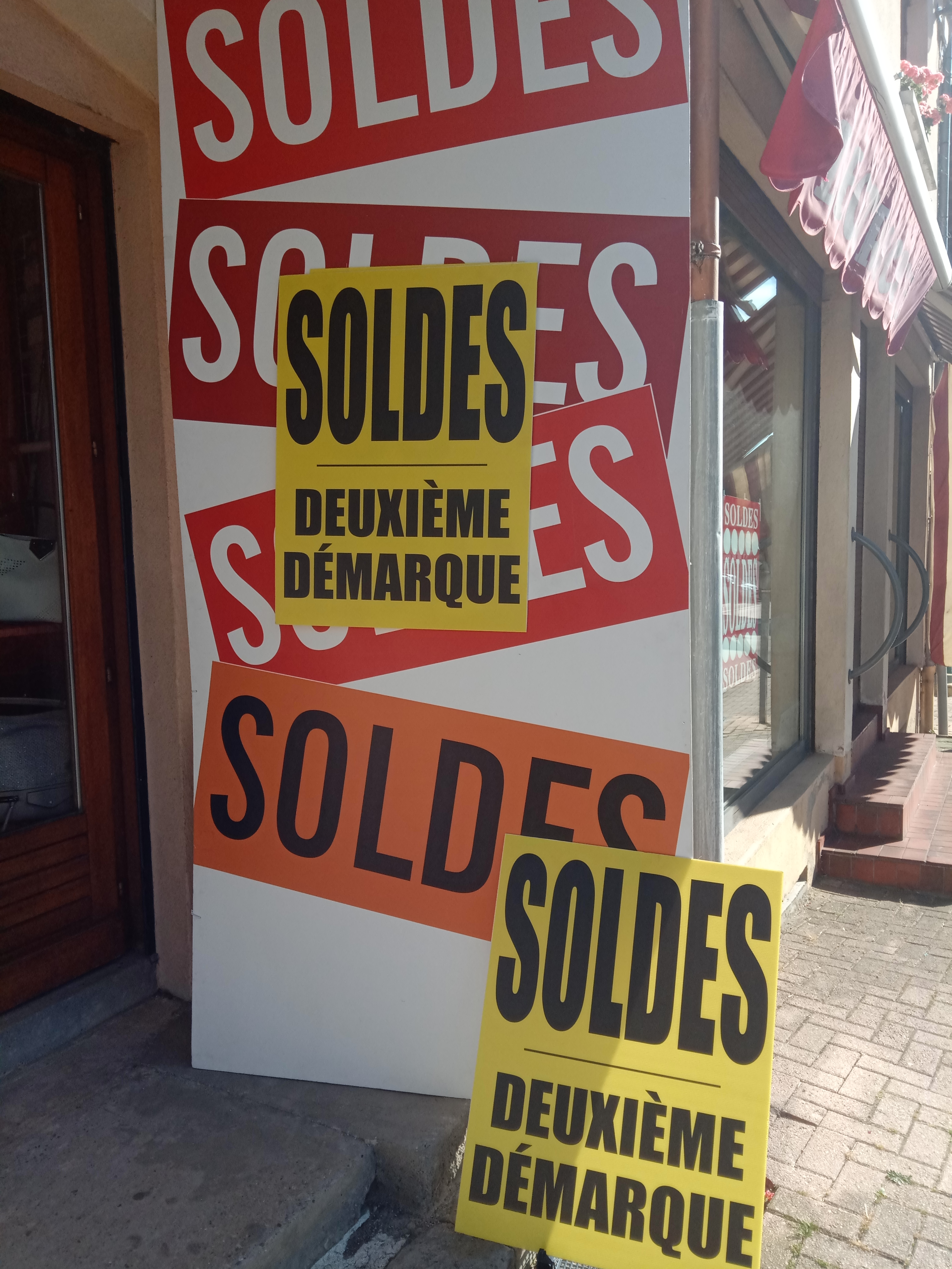 Pancarte soldes