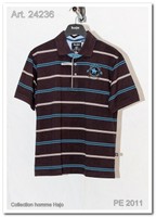 polo homme manches courtes