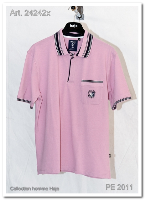 polo homme manches courtes