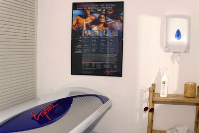 Cabine de Solarium chez Secrets de Beauté à Waldighoffen