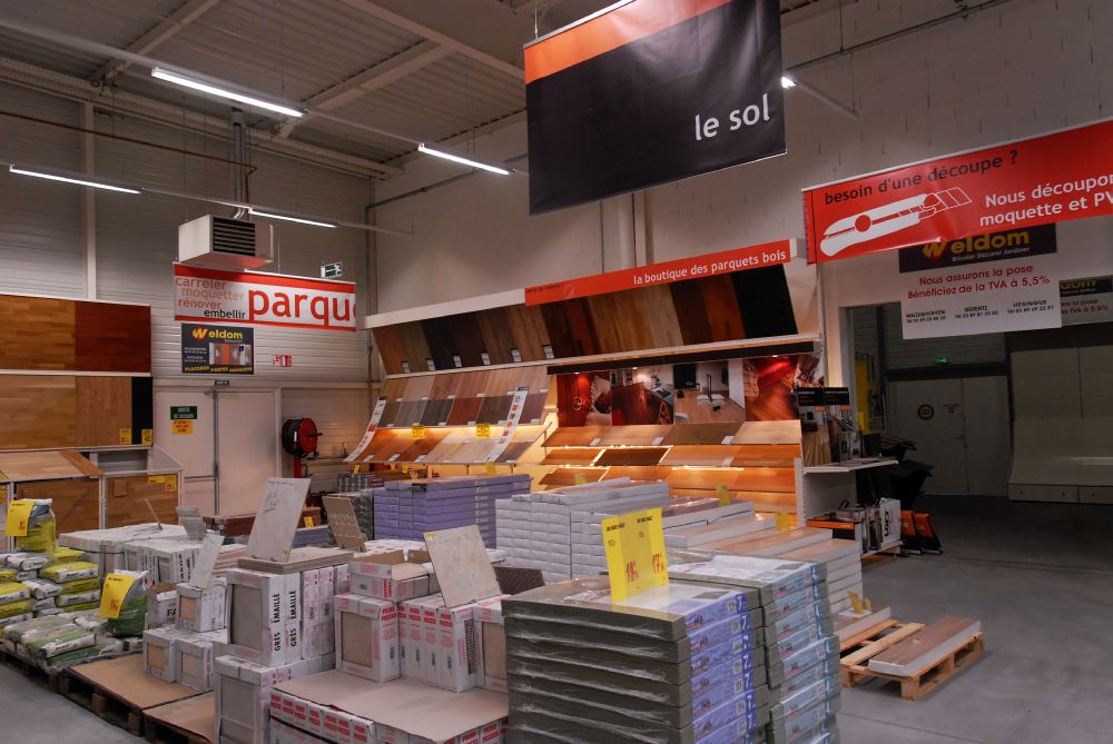 Tout pour le sol chez Weldom