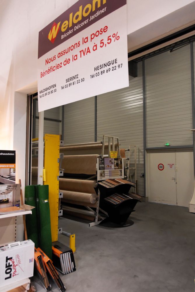 TVA à 5,5% sur la pose chez Weldom