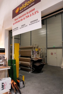 TVA à 5,5% sur la pose chez Weldom