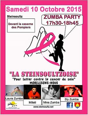 Visuel Zumba Party Steinsoultzoise 2015