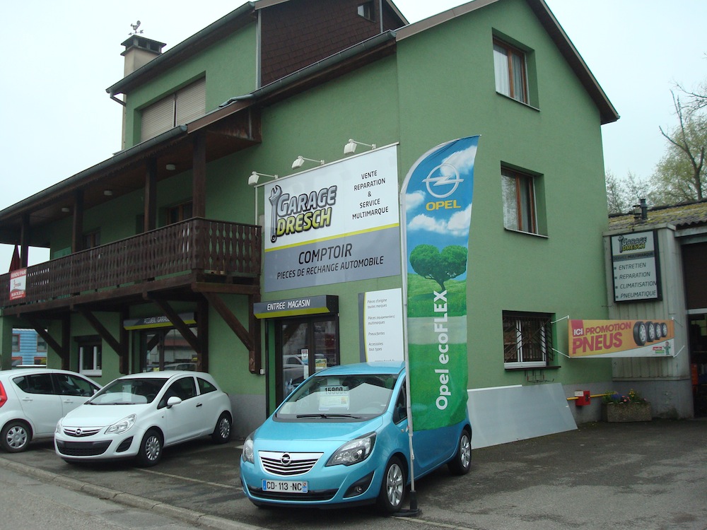 VUE D'ENSEMBLE DU GARAGE