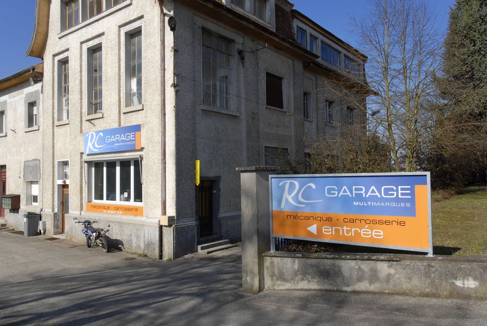 L'entrée de RC Garage