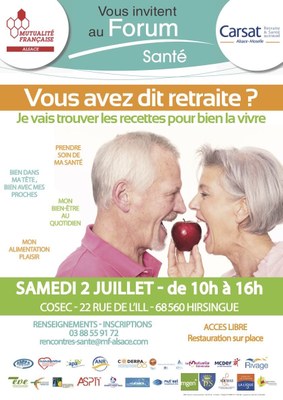 affiche forum retraire Hirsingue