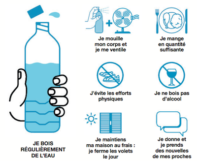 Canicule bons gestes