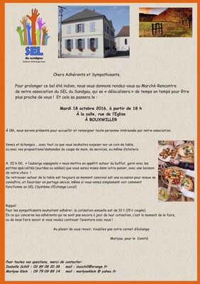 Flyer SEL invitation bouxwiller 2016