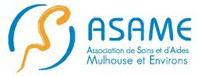 Logo officiel de l'association ASAME, aide et soutien à domicile.