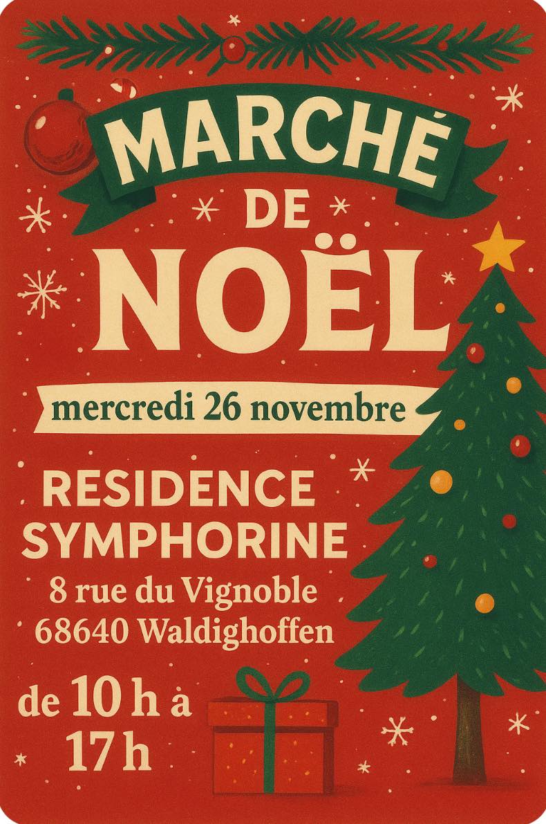 Marché de Noël - résidence symphorine 2025