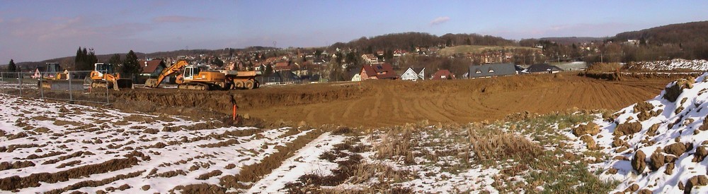 Chantier EHPAD le 13 mars 2010