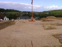 Chantier EHPAD le 17 mai 2010