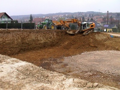 Chantier maison médicalisée - EHPAD - 14 avril 2010 