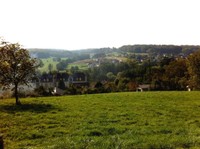 Chantier EHPAD vu du Sonnenglanz le 11 octobre 2011