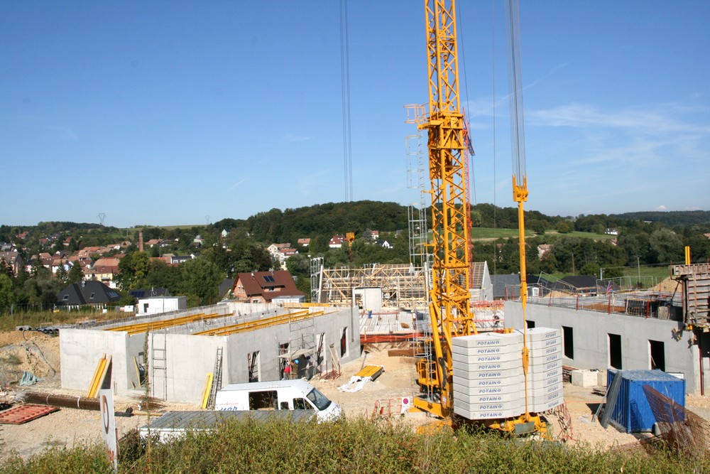 Chantier EHPAD le 21 septembre 2010 4
