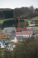 La future maison médicalisée de Waldighoffen, le 13 janvier 2011 