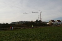 Le chantier de l&rsquo;EHPAD de Waldighoffen le 18 janvier 2011