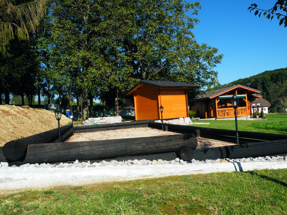 Piste de boules