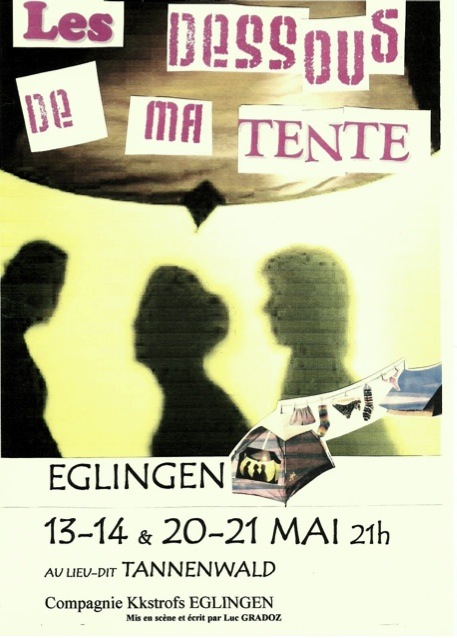 Affiche théatre KKstrof à Eglingen