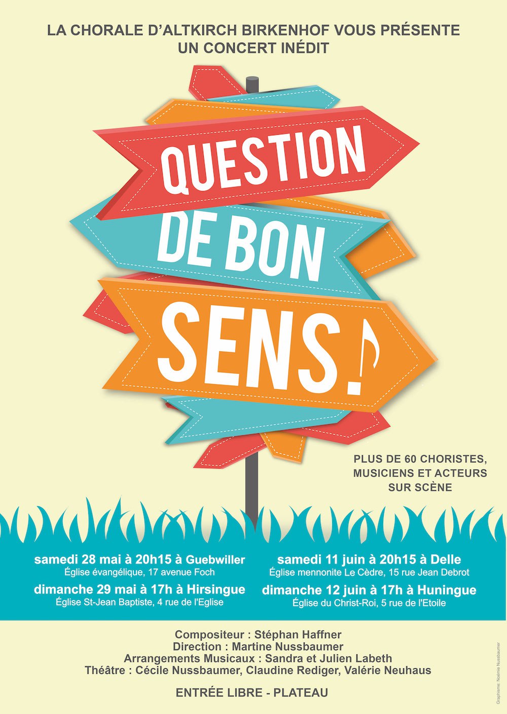 affiche concert question de bon sens