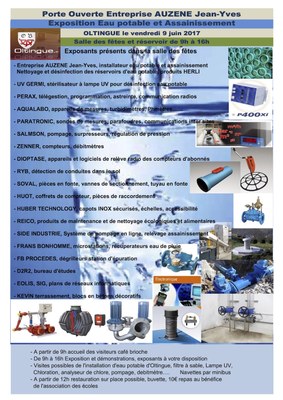 affiche exposition eau potable et assainissement Oltingue 2017