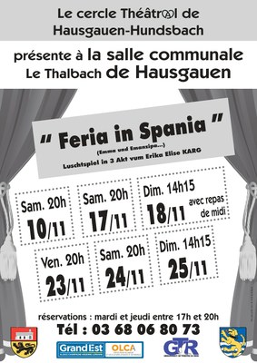 Affiche Feria in Spania