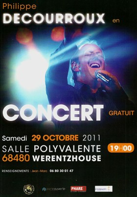 Affiche Philippe Decourroux Werentzhouse