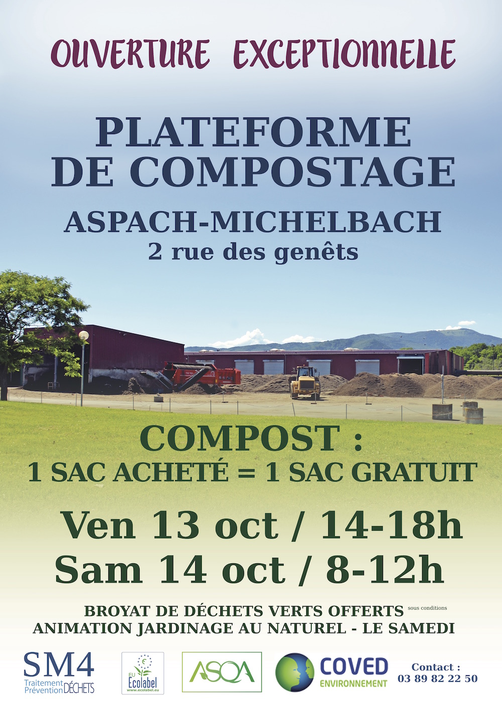 Affiche promotion compost 2017