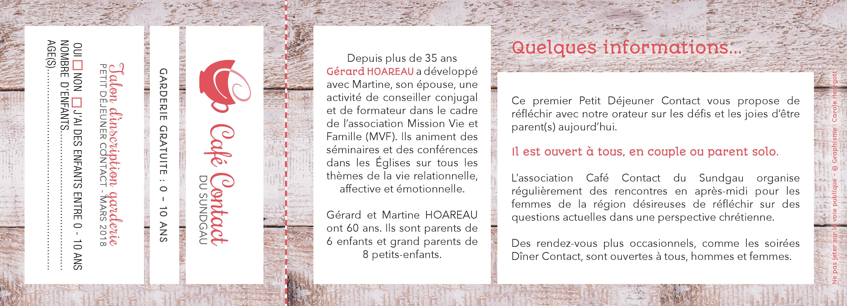 Café contact - bulletin d'inscription