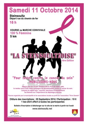 Affiche La Steinsoultzoise 2014