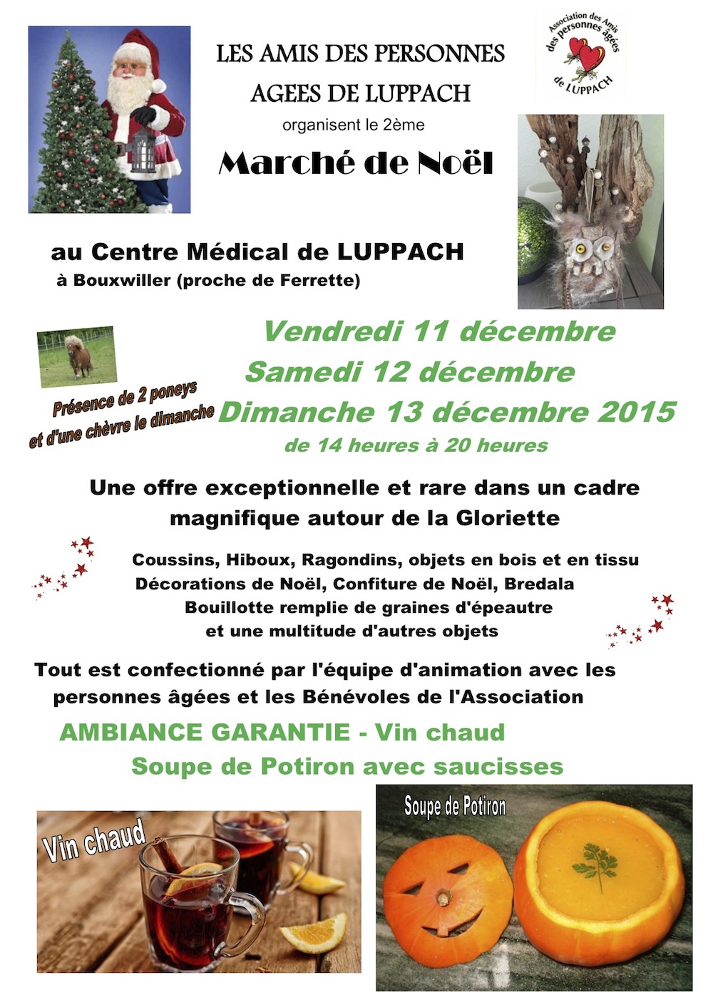 Marché de Noël Luppach 2015