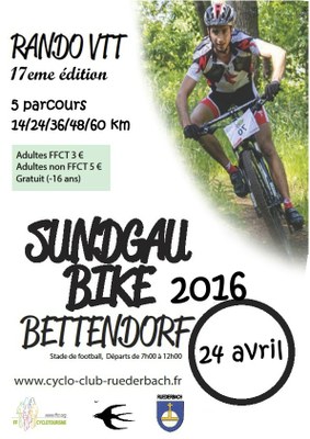 Sundgau Bike 2016 à Bettendorf
