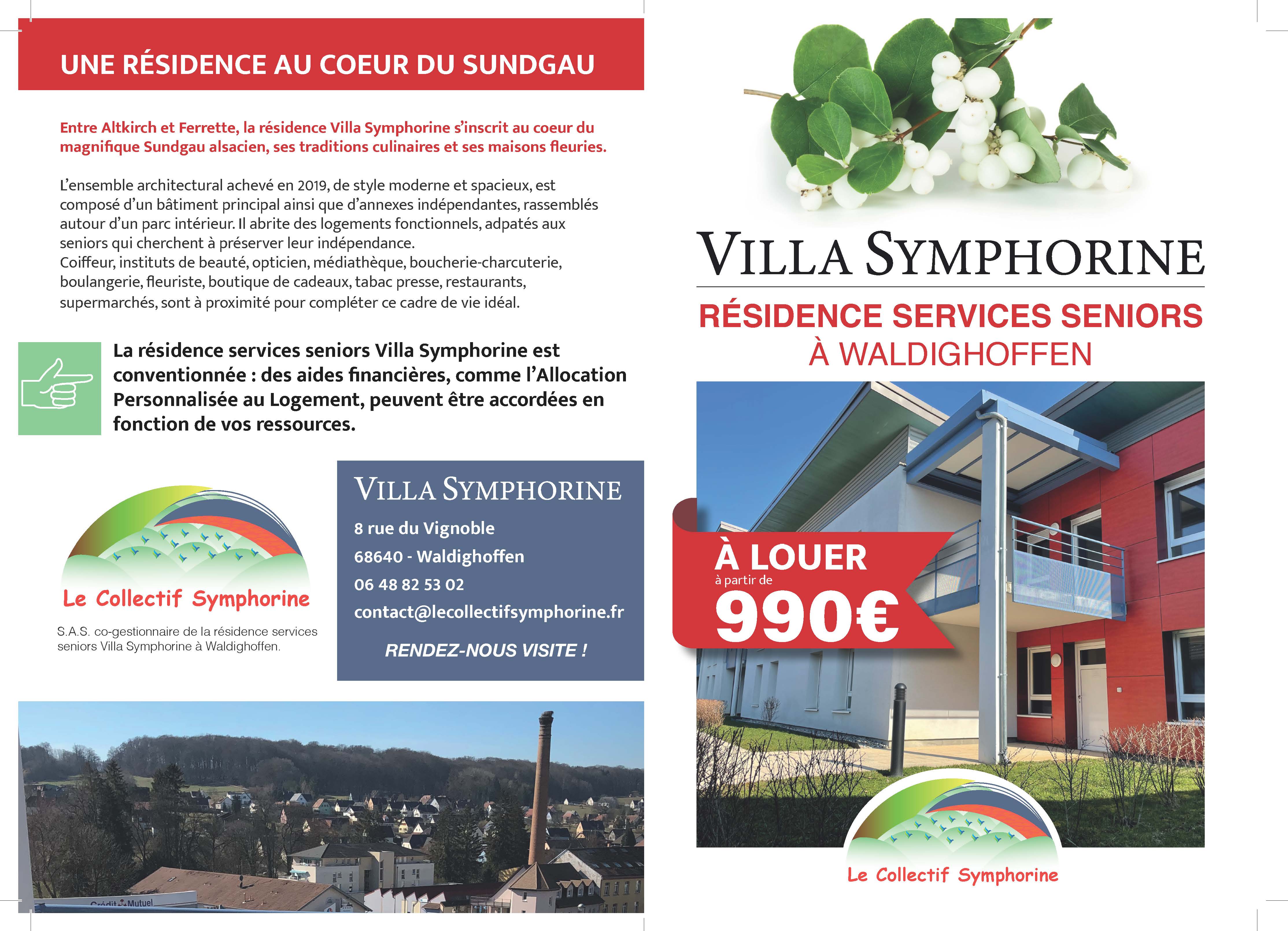 Flyer villa symphorine 2025 recto