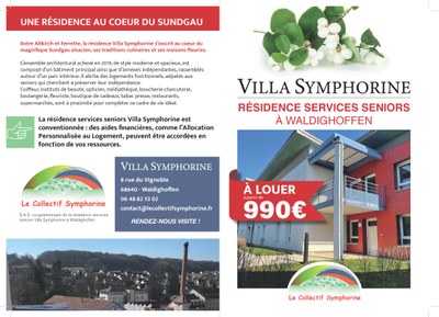 Flyer villa symphorine 2025 recto