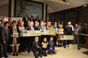  photos prises lors de la cérémonie de remise des trophées-groupe