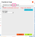 Propriétés de l'image - lien fullscreen