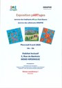 Affiche exposition pARTages 09/04/2025