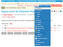 Capture d'écran montrant la sélection d'un document dans un espace privé sur waldighoffen.com Capture d’écran insérer document.png