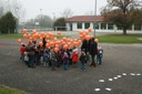 Les enfants se regroupent