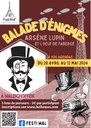 Affiche "balade d'énigmes" 2024