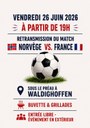 Ce vendredi, retransmission du match Norvège – France à Waldighoffen