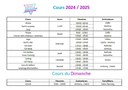 Cours 2024 - 2025