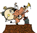 Logo Le Boeuf sur le toit - Ecole de musique et d'art Ferrette 2024