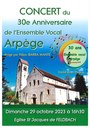 Affiche concert Arpège Feldbach 