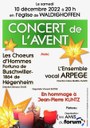 Affiche concert de l'Avent